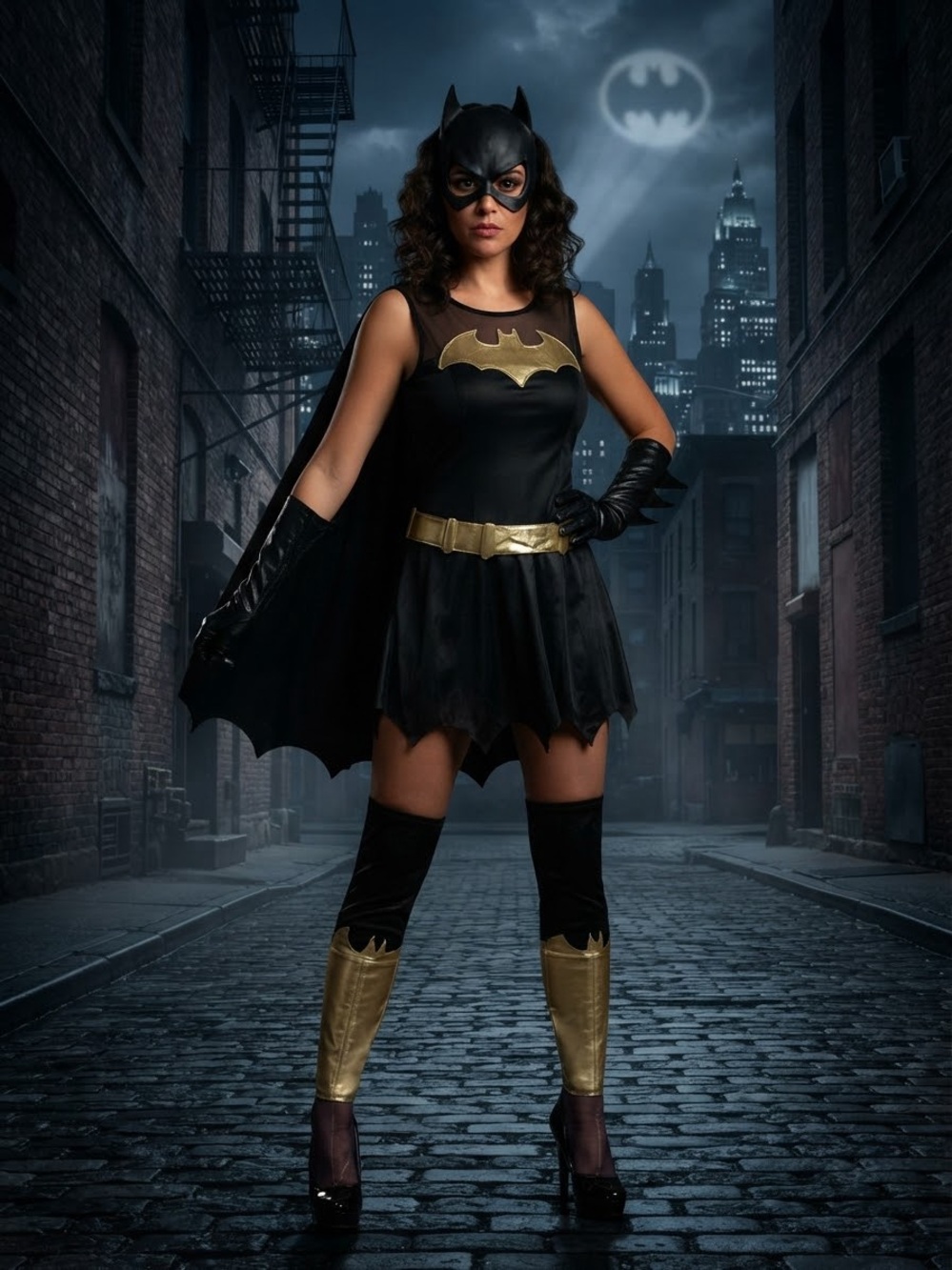 DC Comics Batgirl Halloween Costume Adult Small